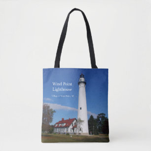 Wind Point Lighthouse auf der ganzen Tasche