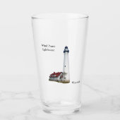 Wind Point Lighthouse Glas (Vorderseite)