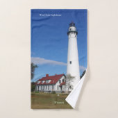 Wind Point Lighthouse Handtuchhandtuch Set (Handtuch)