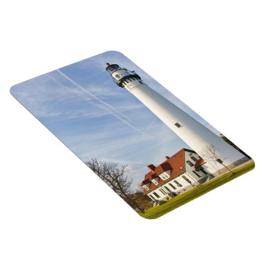 Wind Point Lighthouse Magnet (Rechte Seite)