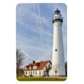 Wind Point Lighthouse Magnet (Vertikal)