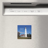 Wind Point Lighthouse-Magnet Magnet (In Situ (Geschirrspüler))