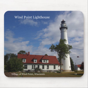 Wind Point Lighthouse Mauspad