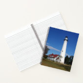 Wind Point Lighthouse Notebook Notizblock (Innenseite)