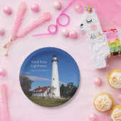 Wind Point Lighthouse Papierplatte Pappteller (Party)