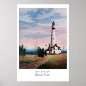 Wind Point Lighthouse Poster (Vorne)