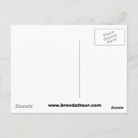 Wind Point Lighthouse Postkarte (Rückseite)