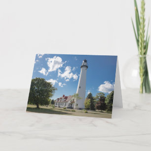 Wind Point Lighthouse Racine Notecard Karte