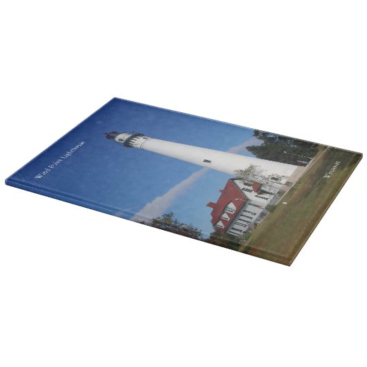 Wind Point Lighthouse Schneidbrett Schneidebrett (Ecke)