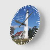 Wind Point Lighthouse Uhr (Winkel)
