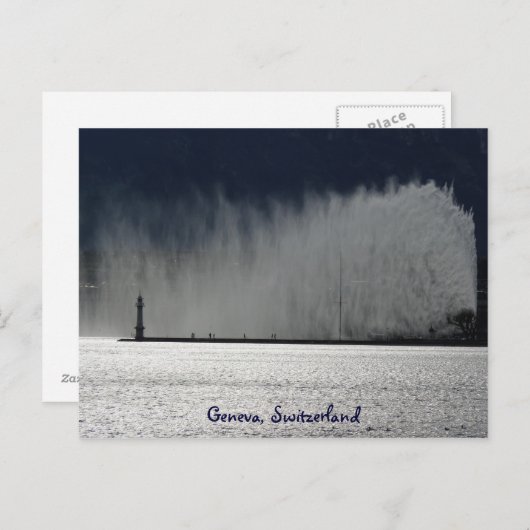 Wind Postkarte (Vorne/Hinten)