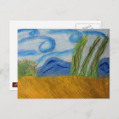 Wind Postkarte (Vorne/Hinten)