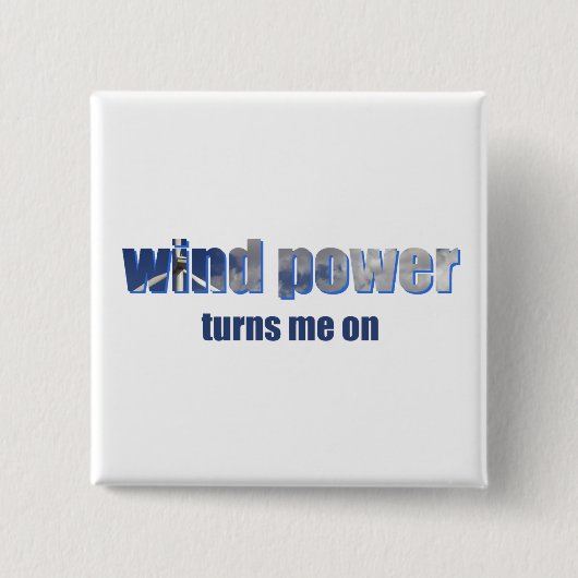 Wind-Power-Drehungen! Button (Vorderseite)