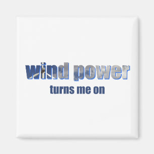 Wind-Power-Drehungen! Magnet