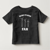Wind Power Fan Windpark Umgebung Windkraftanlagen Kleinkind T-shirt (Vorderseite)