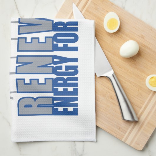 Wind Power Handtuch (Viertel Falte)