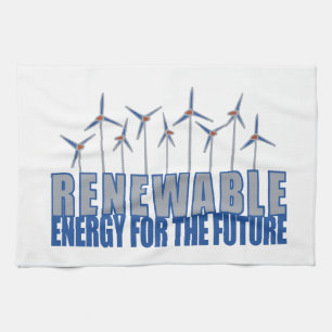 Wind Power Handtuch