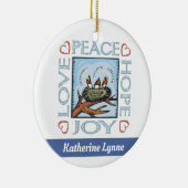 Wind Power Keramik Ornament (Rechts)
