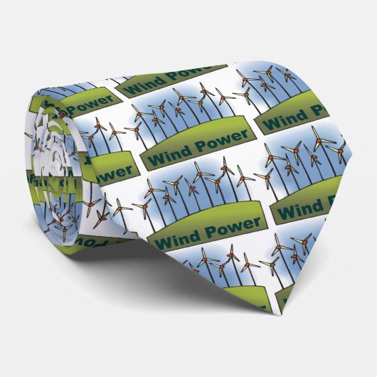 Wind-Power Krawatte (Gerollt)