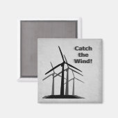 Wind Power Magnet (Vorderseite/Rückseite)