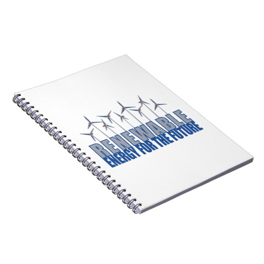 Wind Power Notizblock (Rechte Seite)