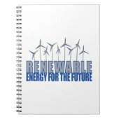 Wind Power Notizblock (Vorderseite)