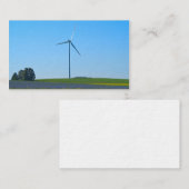 Wind Power Pflanze - Visitenkarte (Vorne/Hinten)