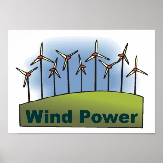 Wind Power Poster (Vorne)