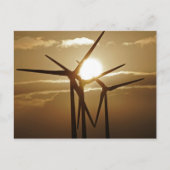 Wind Power Postkarte (Vorderseite)