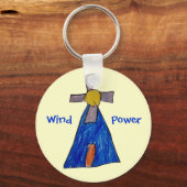 Wind Power Schlüsselanhänger (Vorderseite)