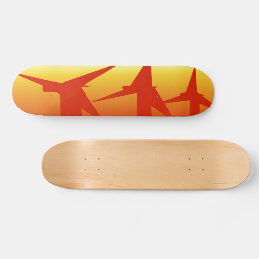 Wind Power Skateboard (Horizontal)