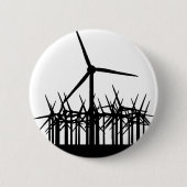 Wind-Powerumwelt Button (Vorderseite)