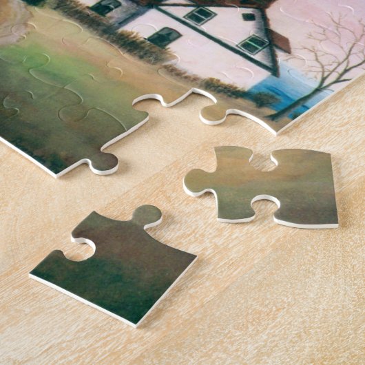 Wind-Punkt-Leuchtturm-Puzzlespiele Puzzle (Seite)