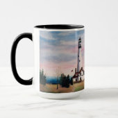 Wind-Punkt-Leuchtturm-Tasse Tasse (Links)
