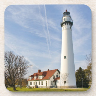 Wind-Punkt-Leuchtturm Untersetzer