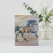 Wind Racer Postkarte (Stehend Vorderseite)