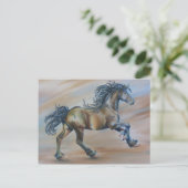 Wind Racer Postkarte (Stehend Vorderseite)