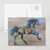 Wind Racer Postkarte (Vorne/Hinten)