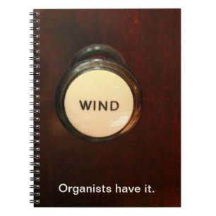 WIND Registerzug Notizbuch Notizblock
