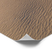 Wind Ripples in Sand II - Standard Poster (Ecke)