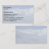 Wind River-Berge Visitenkarte (Vorne/Hinten)