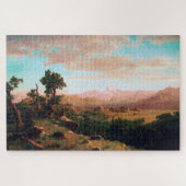 Wind River Country, Albert Bierstadt Puzzle (Horizontal)