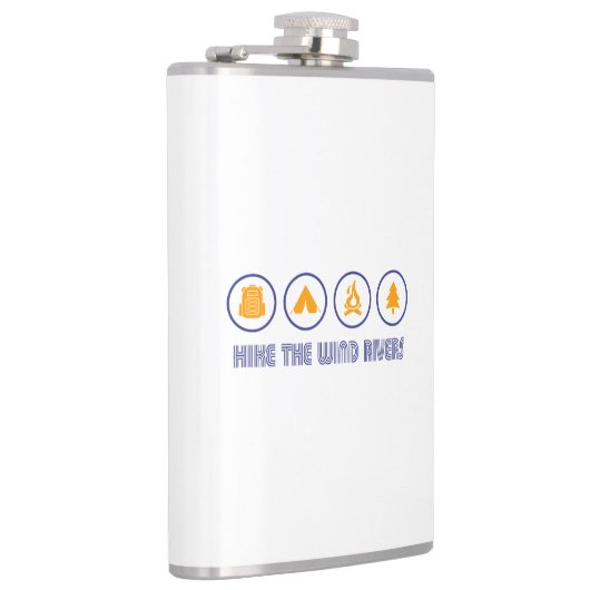 Wind River Mountain Range Flachmann (Rechts)