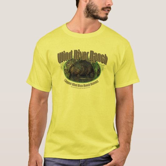 Wind River-Ranch-Biber T-Shirt (Vorderseite)