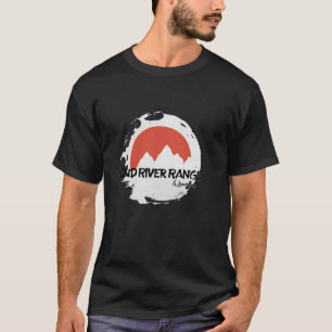 Wind River Range Mountains Wandern im Freien T-Shirt