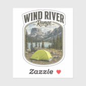 Wind River Range Vinyl Aufkleber (Blatt)