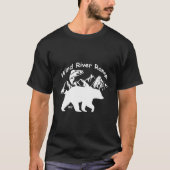 Wind River Range Wy Fish Mountains Bears T-Shirt (Vorderseite)