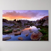 Wind River Range, Wyoming Poster (Vorne)