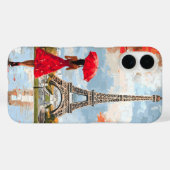 Wind Romance Paris Chic Walk Case-Mate iPhone Hülle (Rückseite (Horizontal))