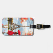 Wind Romance Paris Chic Walk Gepäckanhänger (Vorderseite horizontal)